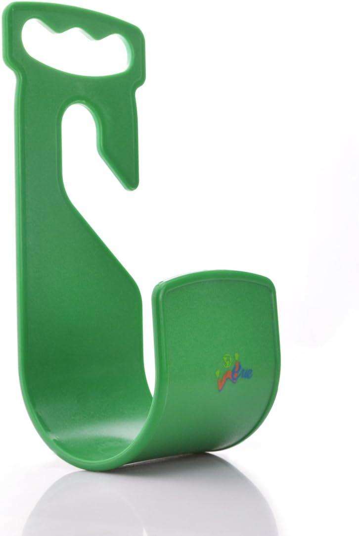 WEUE Hose Holder Durable Hose Hanger for Lightweight Expandable Garden Hose,Hose Holder fit to 50ft 100ft 150ft Water hose (green)