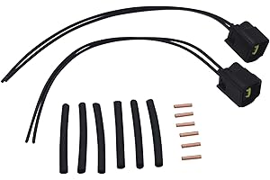 Micarun 2 Pcs Camshaft Crankshaft Position Sensor Connectors Wiring Harness Replacement for Ford F150 F250 F350 F450 F550 E-150 E-250 E-350 E-450