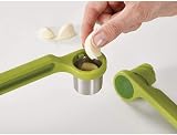Joseph Joseph Helix Garlic Press Green Easy Crush Action Dishwasher Safe view 5