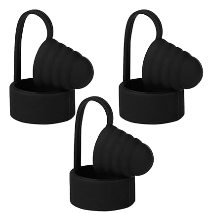 3 Stück Vape Band mit Kappe als Abdeckung für E-Zigarette und Verdampfer aus Silikon