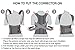TOROS-GROUP Comfort Posture Corrector and Back Support Brace / 100%-Cotton Liner XX-Large Black