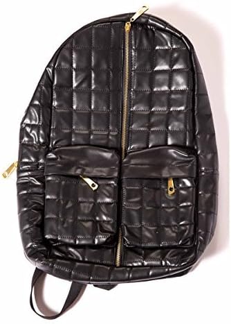 Quilted Leather Backpack (Unisex)
