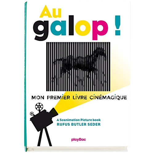 Au galop ! : Mon premier livre cinémagique by 