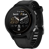 Garmin Forerunner 955, GPS Running Smartwatch, Tailored to Triathletes, Long-Lasting Battery, Black
