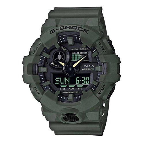 Casio GA700UC-3A Olive Green 57.5mm Resin G-Shock Men's Watch