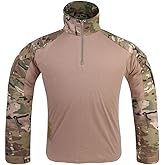 EMERSONGEAR Combat Airsoft Tactical Gen 3 Shirts for Men Long Sleeve Military