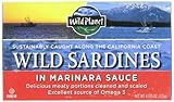 Wild Planet Wild Sardines in Marinara Sauce, 4.375-Ounce (Pack of 6)