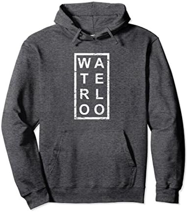 Unisex Stylish Waterloo Hoodie 2XL Dark Heather