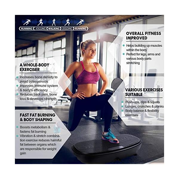 arteesol-3D-Fitness-Vibration-Plate-with-Dual-Motor-180-Speed-Levels-with-Bluetooth-51-Speaker-Used-for-Losing-Weight-Shaping-Muscles-Improving-Blood-Circulation-and-Enhancing-Physical-Fitness arteesol 3D Vibration Plate, Vibration Plate Exercise Machine, Vibration Fitness Trainers with Dual Motor, High Speed…