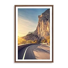 Framed Canvas Wall Art for Living Room, Bedroom Highway Canvas Prints for Modern Home Decoration Ready to Hang - 16"x24" inches