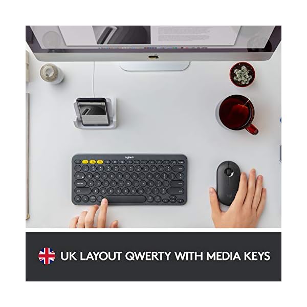 Logitech-K380-Wireless-Multi-Device-Keyboard-for-Windows-Apple-iOS-Apple-TV-android-or-Chrome-Bluetooth-Compact-Space-Saving-Design-PCMacLaptopSmartphoneTablet-QWERTY-UK-Layout-Black Logitech K380 Wireless Multi-Device Keyboard for Windows, Apple iOS, Apple TV android or Chrome, Bluetooth, Compact…