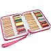 120 Slots Pencil Case, Travel Portable Colored Pencil Holder Pen Bag Pouch for Artist Students