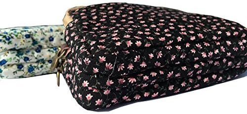 Homelink Womens Canvas Wristlet Floral Zip Wallet Card Coin Purse Clutch Handbag