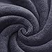 MYLSMPLE Microfiber Luxury Grey Bath Towel Extra Large Bath Sheet Beach Towel (36 Inch X 72 Inch, Grey)