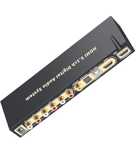 HDMI 5.1 Audio Converter Decoder DAC DTS AC3 FLAC APE 4K*2K HDMI