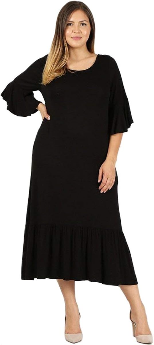 plus size pastel maxi dress