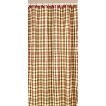 Amazon Com Park Designs Lemon Pepper Shower Curtain 72 By 72