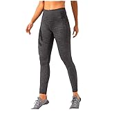 Mondetta Women's Brushed Jacquard Legging (Black, XXL)