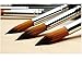 Grocery House Paintbrushes (9 Pack), Long Handle Round Brush Set 0-16#, Art Paint Brushes for Acrylic, Oil, Watercolors