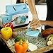 ProPrep 4-In-1 Multi-Function Mandoline Slicer, Julienne & Grater By KooKoo Kitchen - Vegetable Slice Thick & Thin Julienne Stainless Steel Blades - FDA Approved Plastic - Healthy Eating Recipes