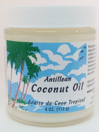 Antillean Coconut Oil 4 oz. Aceite Coco
