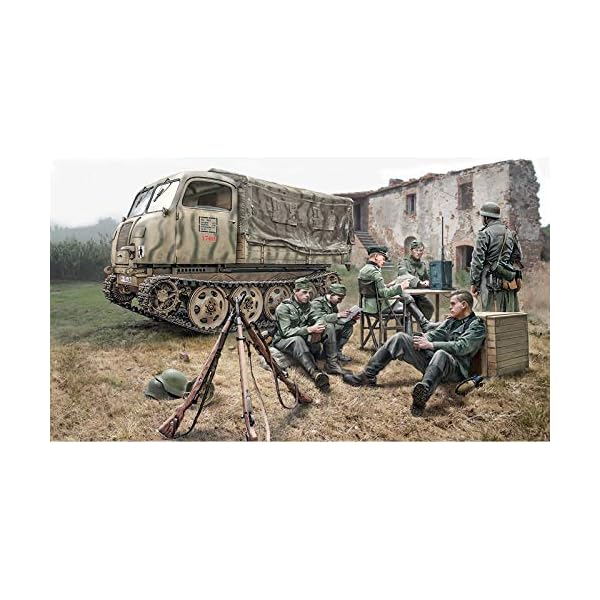 Italeri 510006549 1:35 Steyr RSO/01 w/Germ.Soldiers Plus Access, Fahrzeug – Bild 3