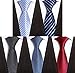 Birsppy AWEHIRU Men’s Ties 5 Pack Classic Necktie Set multi color necktie