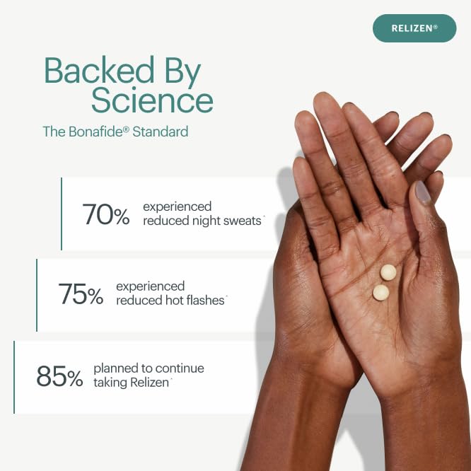 Bonafide Relizen + Revaree – Hormone-Free Relief from Hot Flashes and Night Sweats During Menopause* + Vaginal Moisturizer with Hyaluronic Acid – 1 Month Supply