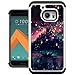 HTC 10 Case, UrSpeedtekLive [Drop Protection] Dual Layer Protector Hybrid Defender Hard Back Cover Case for HTC 10 - The Lights
