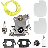 USPEEDA Carburetor for Poulan PP4218 PP4218AV PP4218AVX CS2138C SM4218AVX SM4518AVX P4018WTL PP3516AVX PP4218AVX P3314WS P3314WSA P3516PR PP3516 Chainsaw 545070601