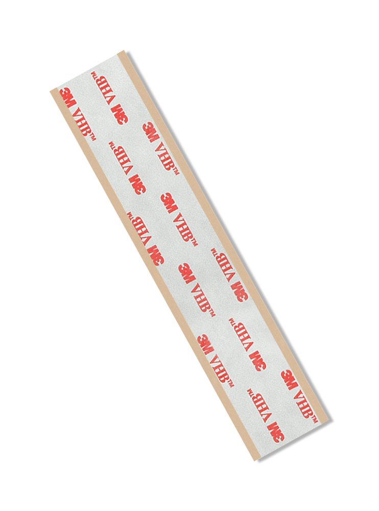 TapeCase RP25 1" x 7"-25 Rectangles Adhesive Tapes, 25 mil (0.6mm) Thick (Pack of 25)