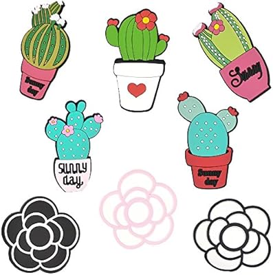 cactus croc charm