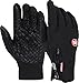 Andyshi Unisex Winter Outdoor Cycling Glove Warm Touchscreen Gloves for Smartphone Black L …