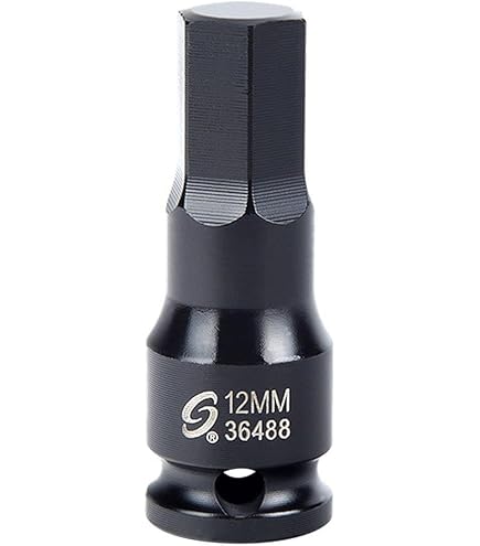 Amazon.com: Sunex 26496 1/2-Inch Drive 12-mm Hex Impact Socket
