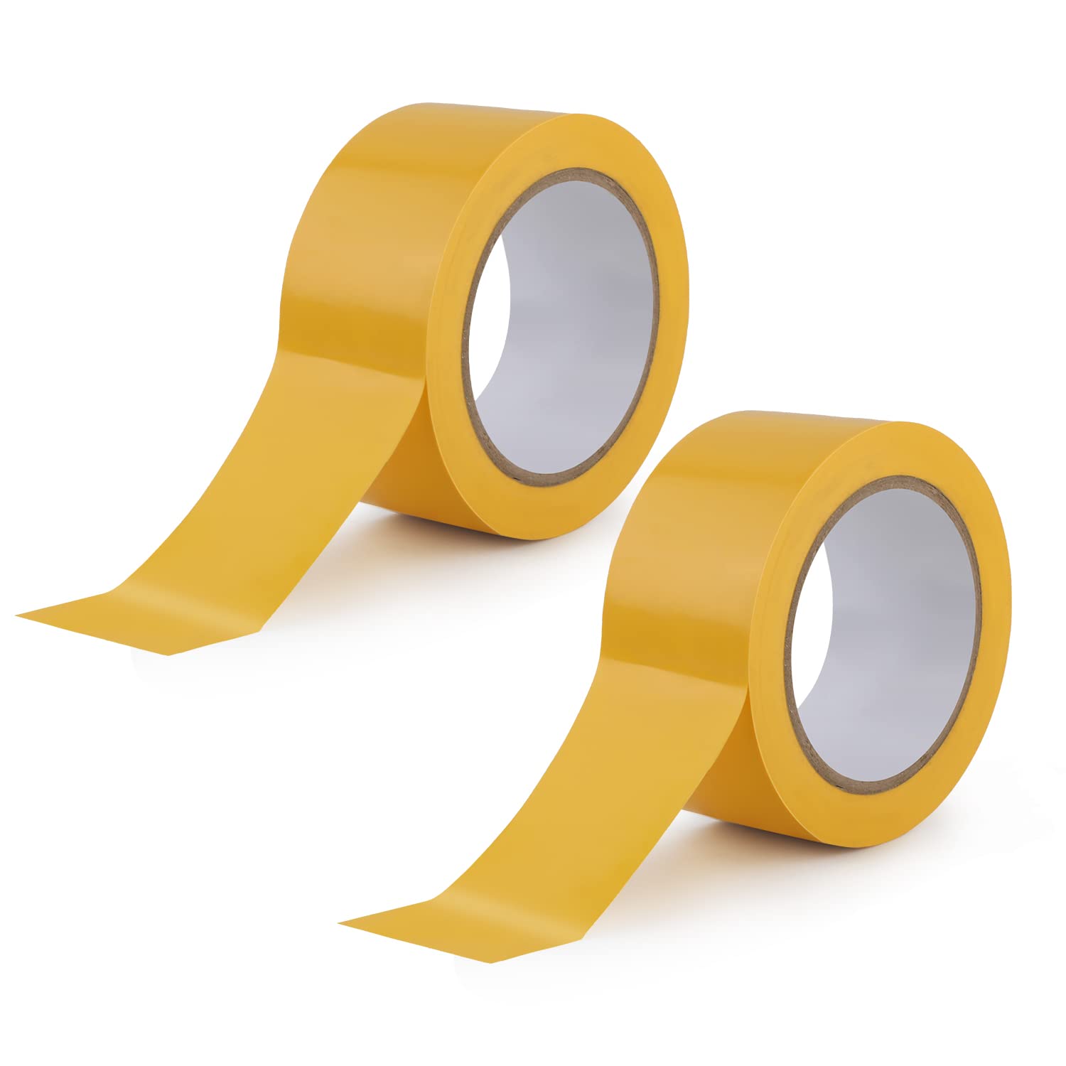 Outdoor Pickleball Court Marking Tape, 2inch x 216ft Outdoor Marking Tape Durable Sports Tape for basketball court tennis court Pickleball Court outdoor (Yellow)
