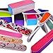 SHANY Cosmetics Assorted Nail Buffer Files Blocks Cute Styles, 15 Count