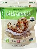 Uncrystallized Bare Ginger from the Ginger People, 3.5-Ounce bags (Pack of 3)