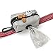 Heavy Duty Dog Leash | Bonus! Attachable Dog Poop Bag Holder and Roll of Bags | 6 FT Lead for Medium to Large Dogs | Short and Long Padded Handles for Better Control | Reflective for Nighttime Safety