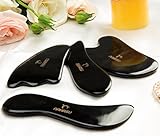 Gua Sha Scraping Massage Tool buy NAHASU Ultra Smooth Edge, High Quality Hand Made Buffalo Horn Gua Sha Board-Reduce Neck and Muscle Pain and Improve Mobility