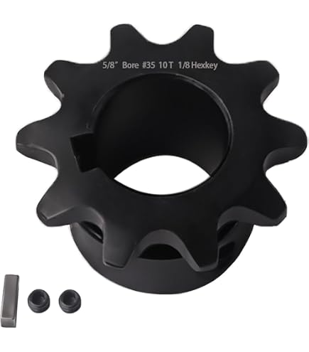 Saelno #35 Roller Chain Sprocket Type B 1 inch Bore 24 Tooth