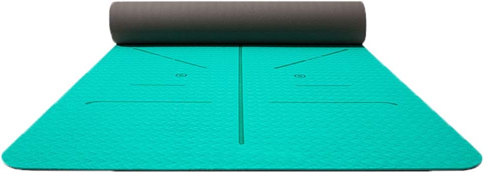 DYMMS Yoga Mat, Non-Slip Yoga Mat, Our Mat Is Non Slip, Light Weight, Premium TPE And Eco Friendly Carry Strap/Yoga Strap Included, High Density And Durable, Suitable for Beginners