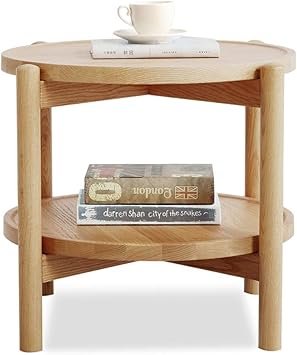 Amazon Com Coffee Tables Solid Wood Sofa Side Table Bedside Table Nordic Ins Wind Side Table Telephone Table Beverage Table Balcony Leisure Table Two People Table Console Table Furniture Decor