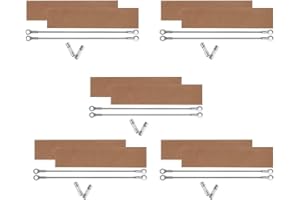 SAP (10 Kits) 5mm x 12" Replacement Elements for Impulse Sealer PFS-300 12"(10 Heating Elements 5MM + 10 Teflon Sheets+ 10 Fuses)