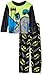 DC Comics Boys' Big Batman 2-Piece Fleece Pajama Set, Bat Black, 8