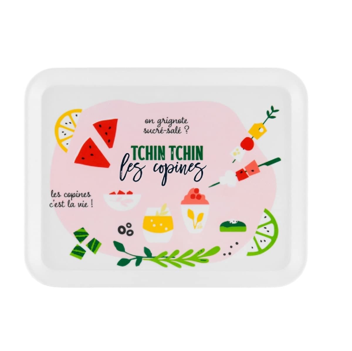 DLP - Les Copines RAXE Tchin Tchin Aperitif Tray