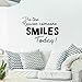 Vinyl Wall Art Decal - Be The Reason Someone Smiles Today - 18