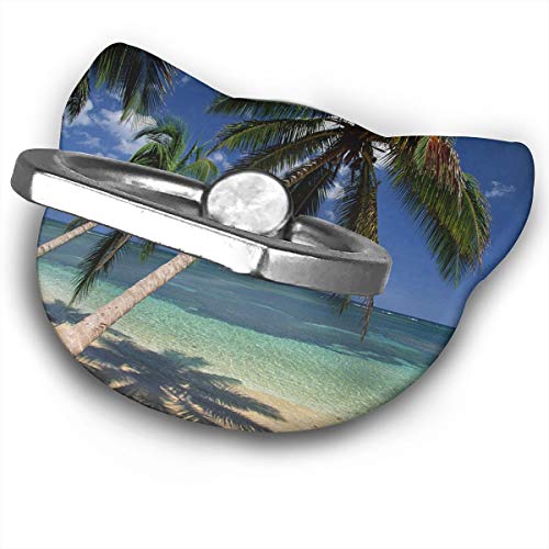 Phone Stand Coconut Palm Tree Cat Type Ring Cell Phone Stand Adjustable 360° Rotation Phone Stand for IPad Phone X/6/6s/7/8/8 Plus/7, Galaxy S9/S9 Plus/S8/S7 Android Smartphone - Thumbnail 2
