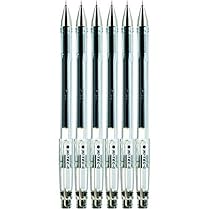 Pilot Hi-Tec-C 03 Gel Ball Point Pen (LH-20C3-B) , 0.3mm Extra Fine, Black, 6 pens per Pack (Japan Import) [Komainu-Dou Original Package]