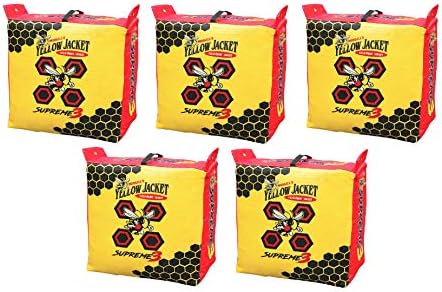 Morrell Yellow Jacket Supreme 3 Field Point Bag Archery Target (5-(Pack))