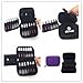 SKINEAT Hard Shell Essential Oil Carrying Case Holds 12-24 Bottles (Can hold 1ml-15ml Rollers) Three surface convertible Suitable for Roller Bottles Purple